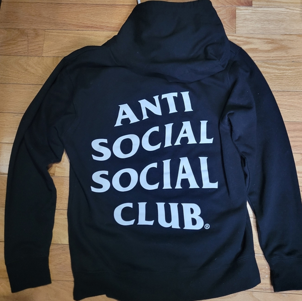Anti Social Social Club ASSC Mind Games Hoodie Size Small
